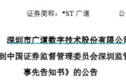 占卜断事顶格重罚！*ST广道实控人被终身市场禁入